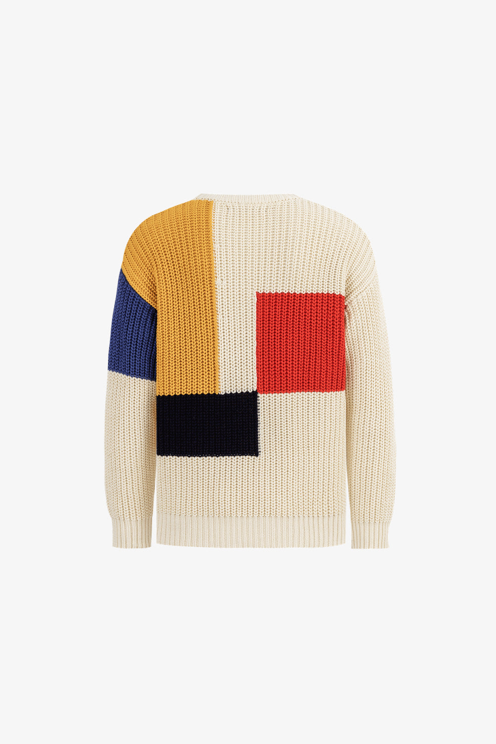 Mondrian Block Sweater