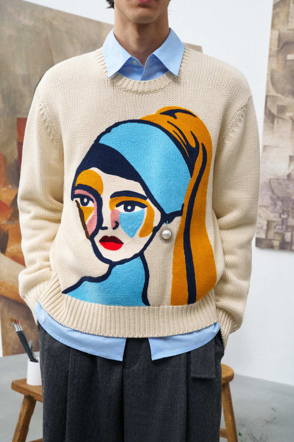 Portrait Sweater