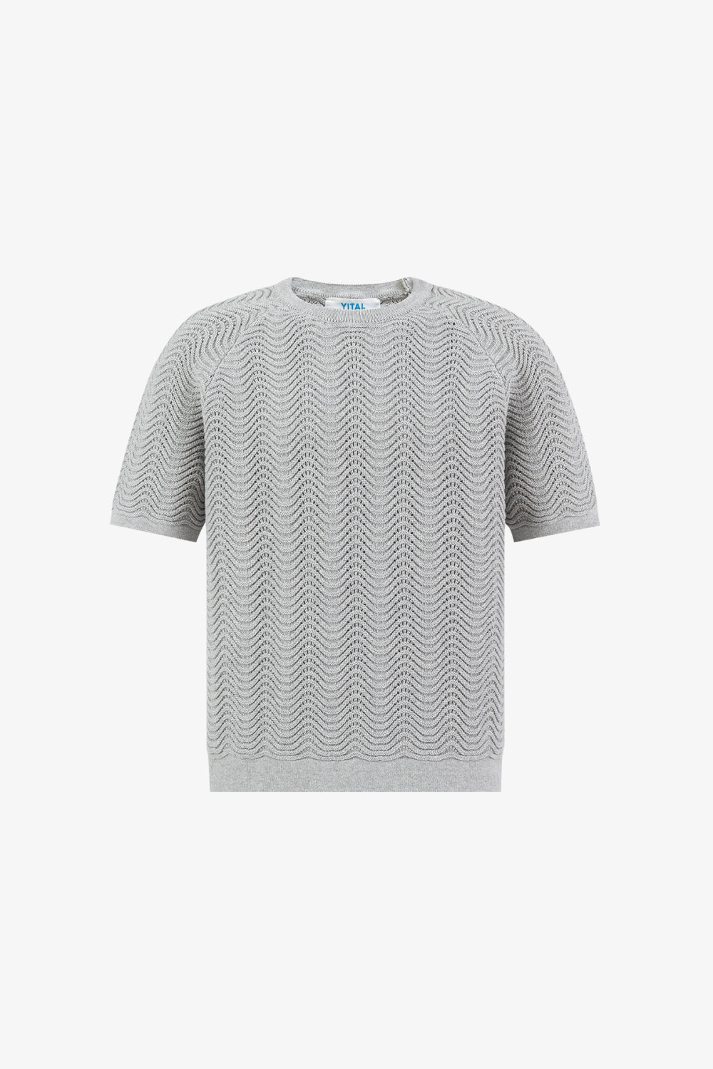 Grey Shale Stitch T-Shirt