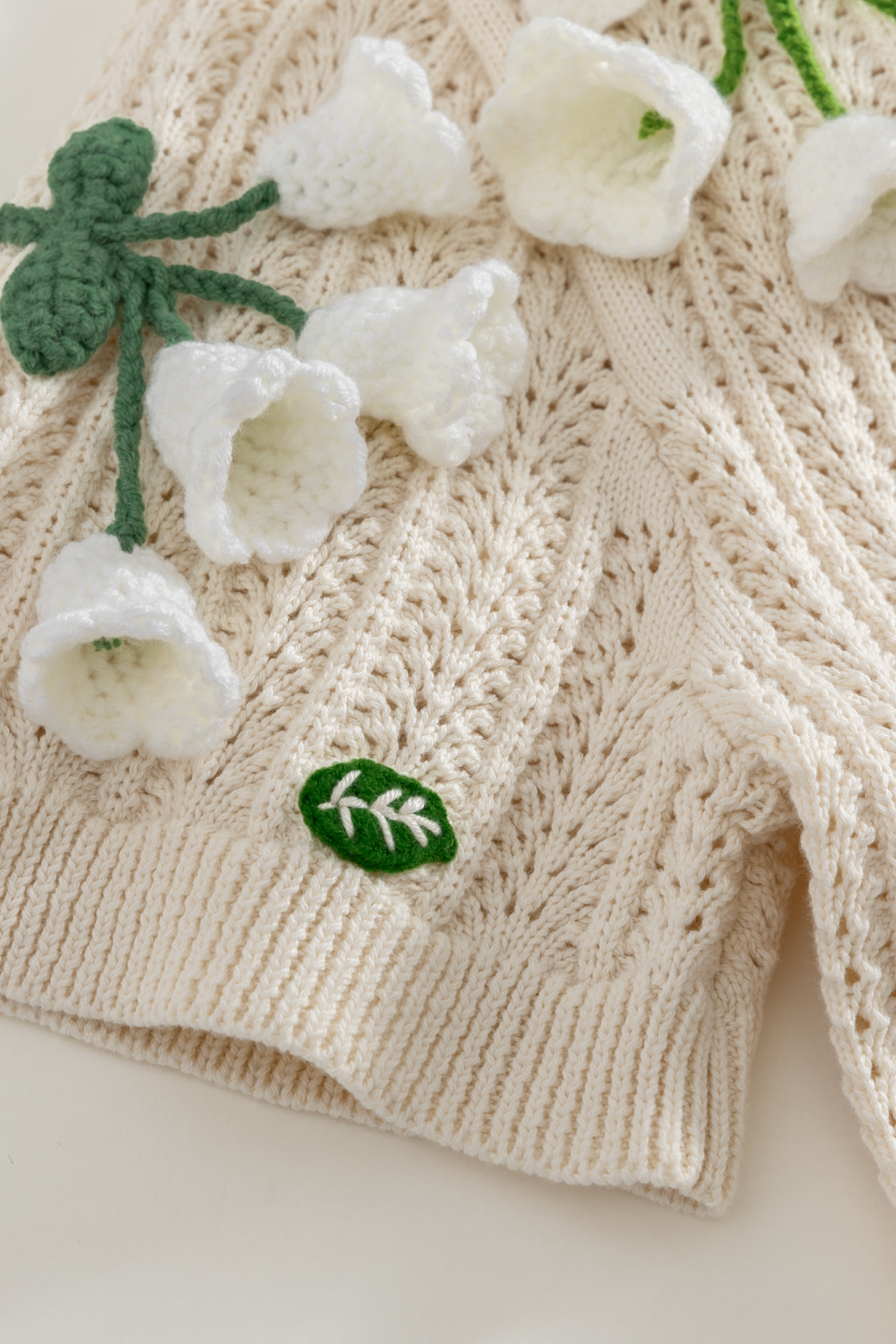 Lily of the Valley Crochet Shirt