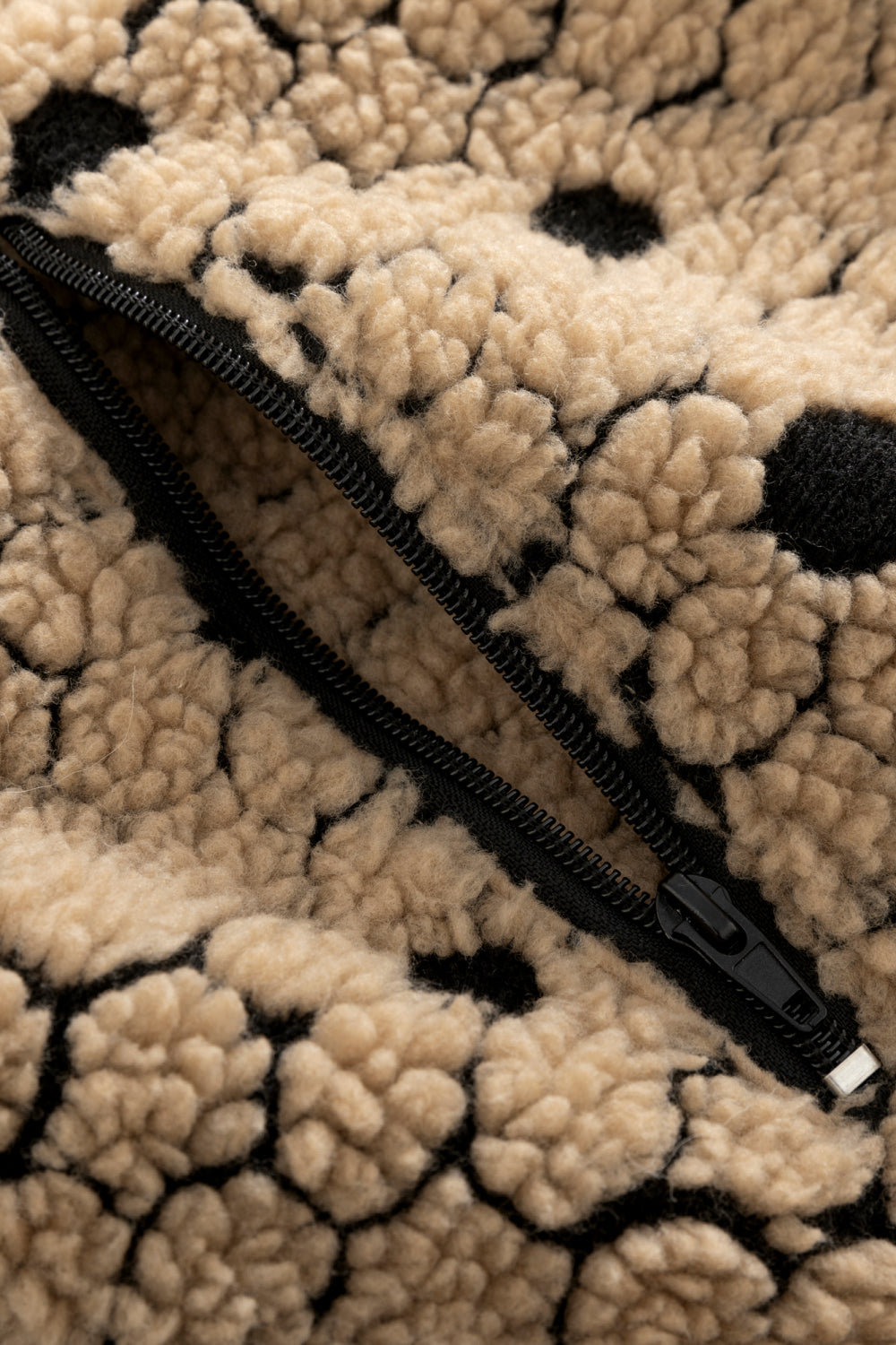 Floral Sherpa Fleece