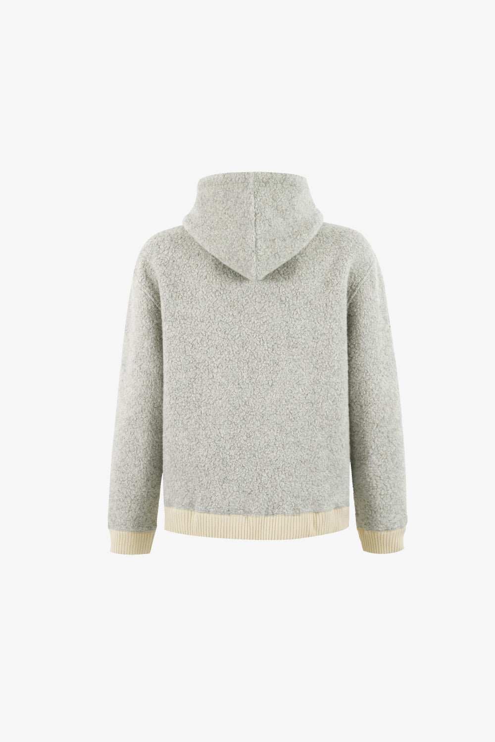 Wool Fleece Boucle Hoodie