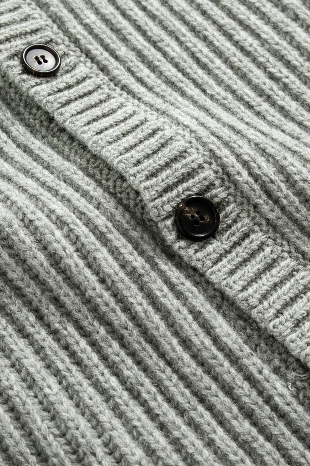 Ribbed Wool Cardigan