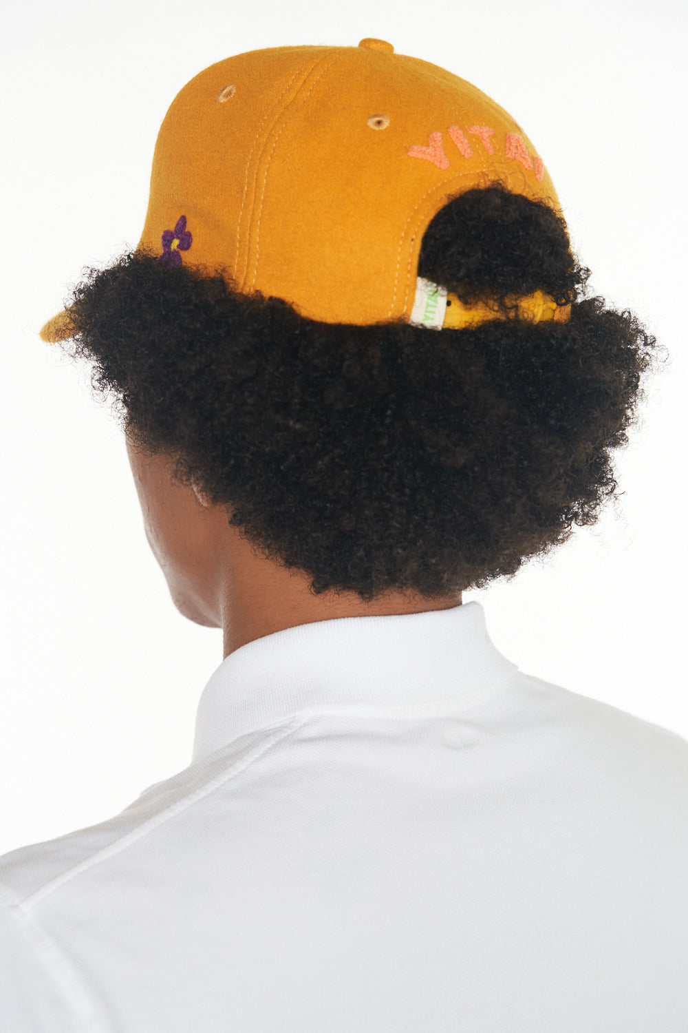 Marigold Letterman Hat