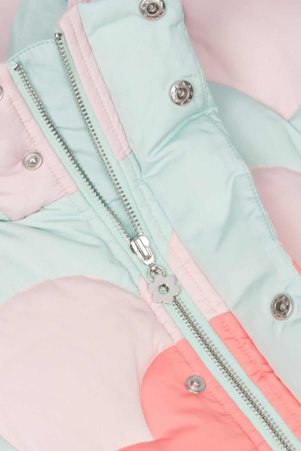 Pastel Bloom Quilted Puffer – YITAI